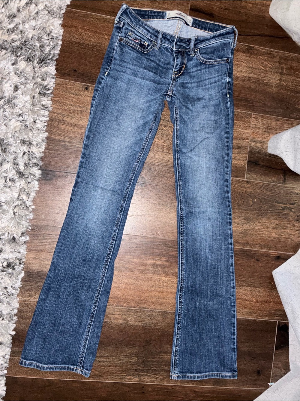 Hollister Vintage Y2K Low Rise Bootcut Jeans W24 L33 Size 0R